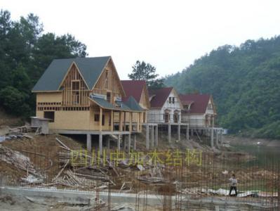 貴陽(yáng)水上樂(lè)園木結(jié)構(gòu)酒店